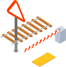 視覚障がい者の踏切事故を防ぎたい