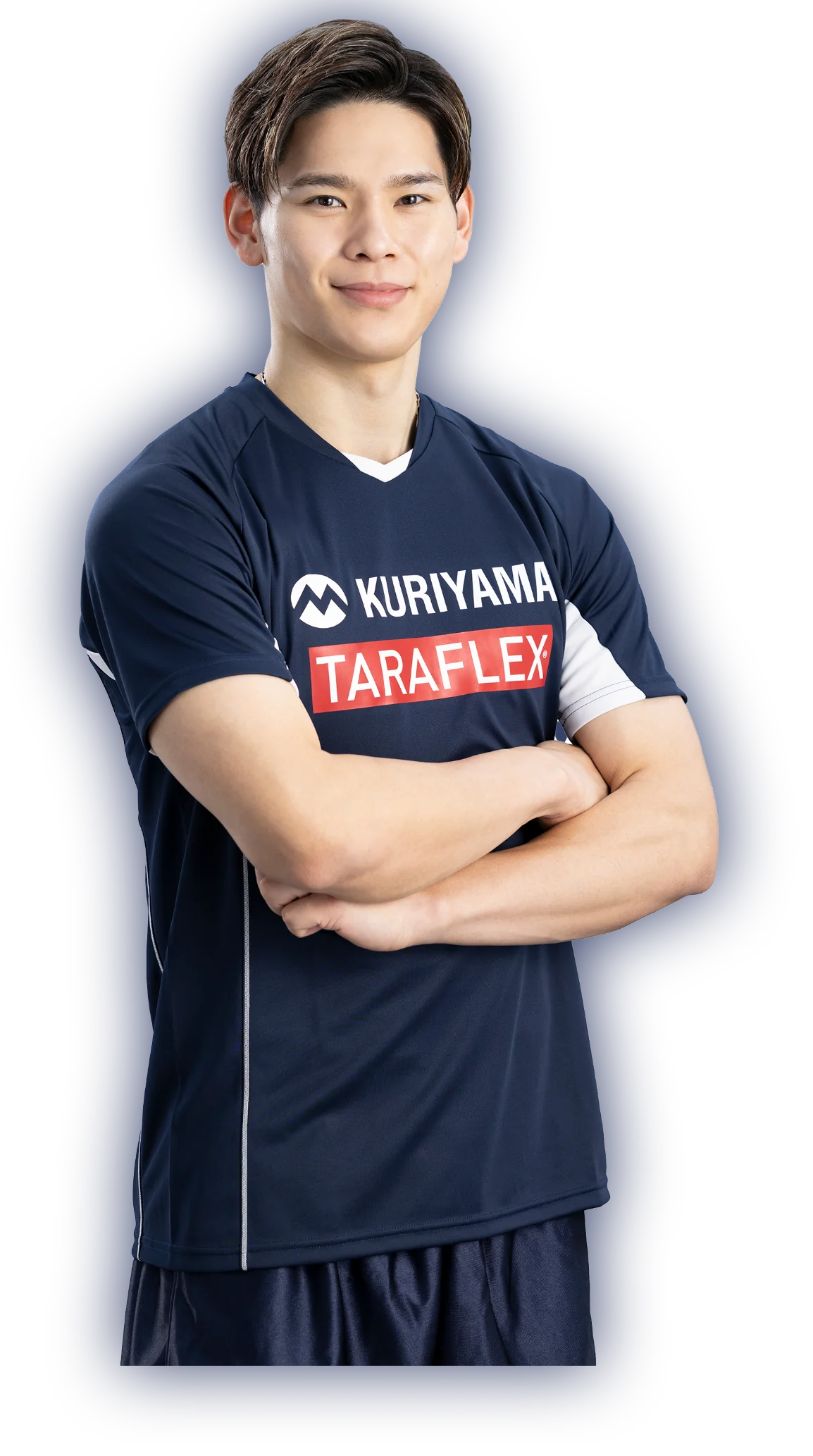 TARAFLEXを着用したバレーボール選手