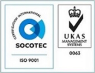 認定機関：UKAS（英国）審査会社：ソコテック・サーティフィケーション・インターナショナル・UK社