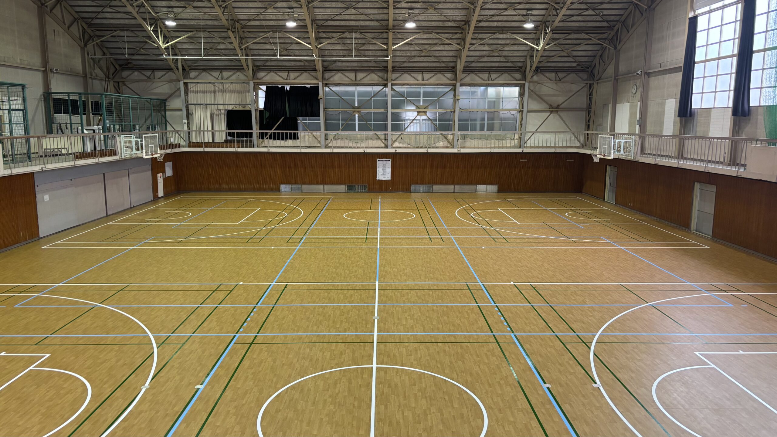 【タラフレックス】和歌山県立笠田高校 体育館