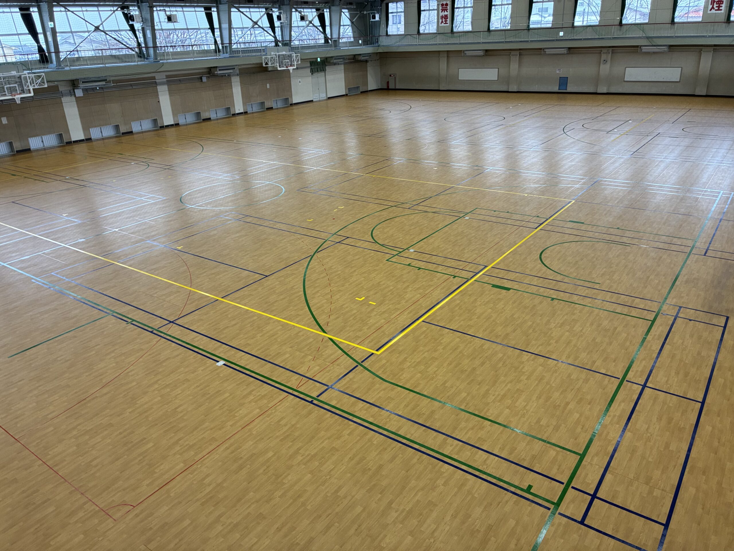 【タラフレックス】白山市若宮公園体育館