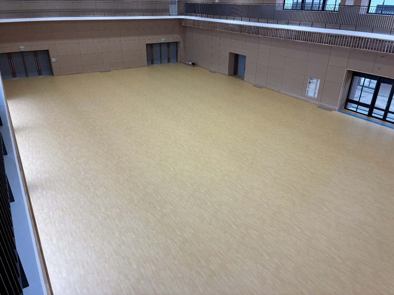 【タラフレックス】宇治市立西小倉小中一貫校サブアリーナ