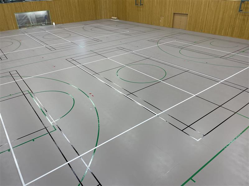 【タラフレックス】上毛町立体育館 ループアリーナ