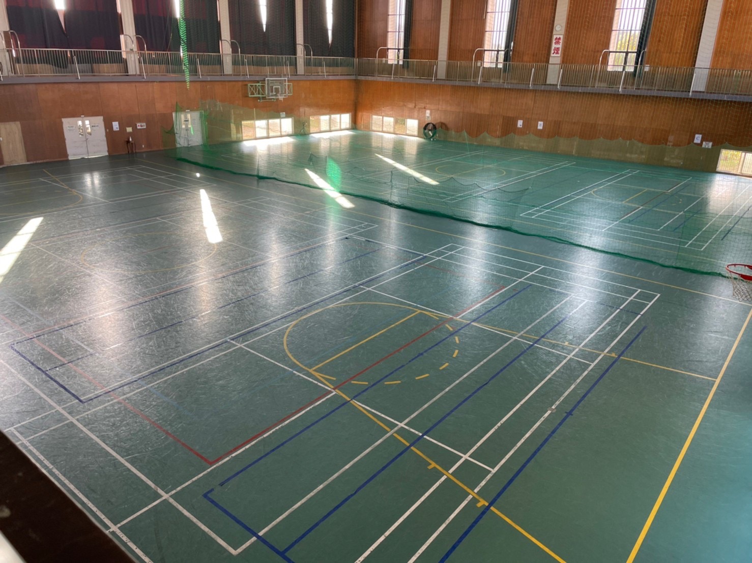 【タラフレックス】飯塚市庄内体育館